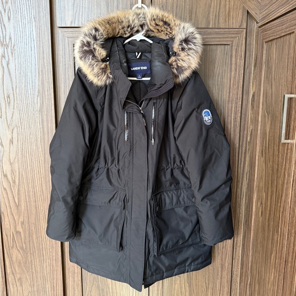 Lands' End Expedition Down Waterproof Parka - Picture 3 of 5